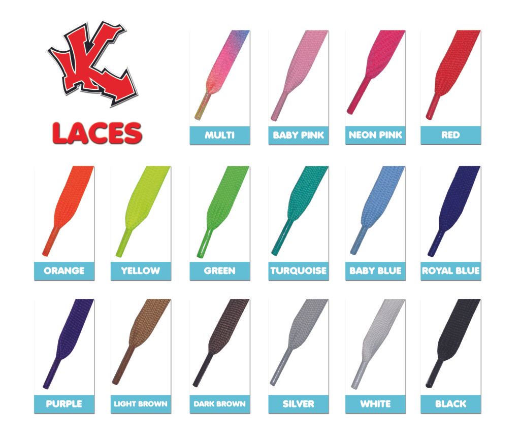 Flat Coloured Fat Skate Shoe Laces Shoelaces Metallic Silver eBay