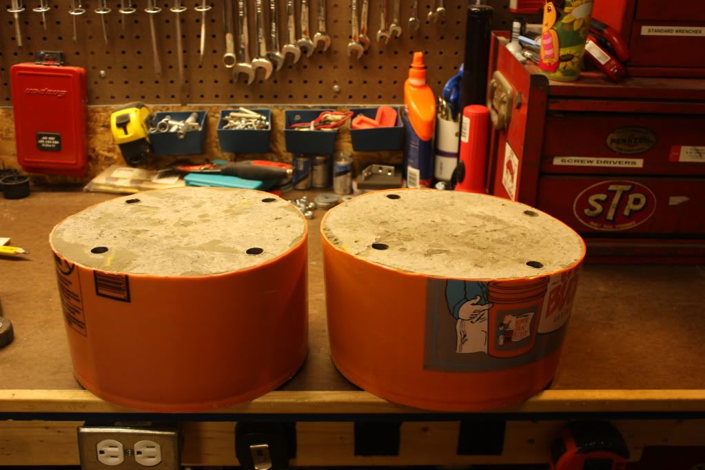 More Homemade concrete wheel weights! My Tractor Forum