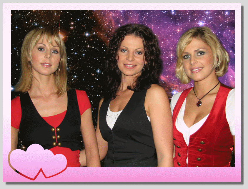 Carina, Anja und Maria von Schwesterherz
