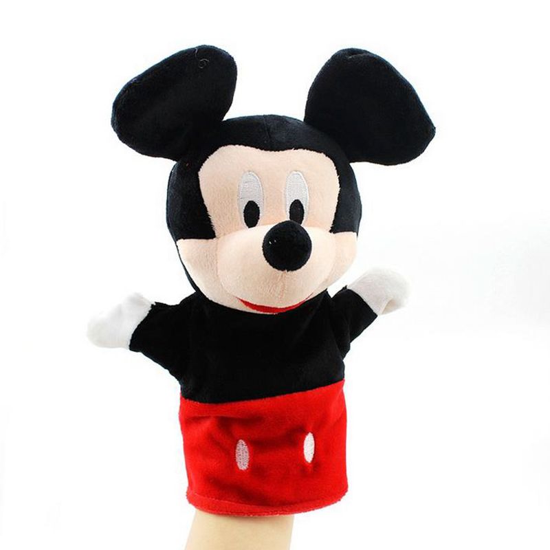 cute cartoon animal mickey mouse baby kid hand glove puppet