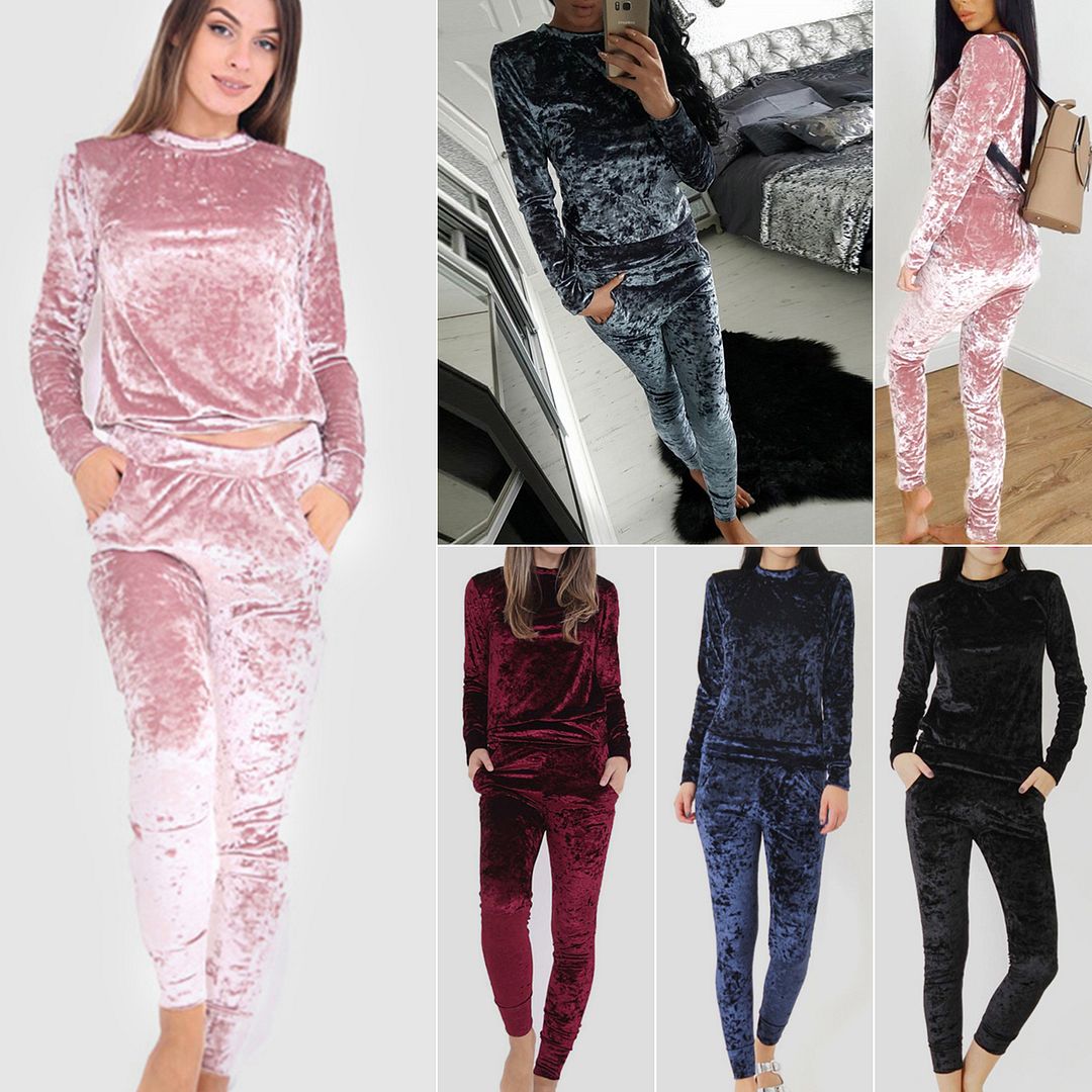 velvet sweatsuit women