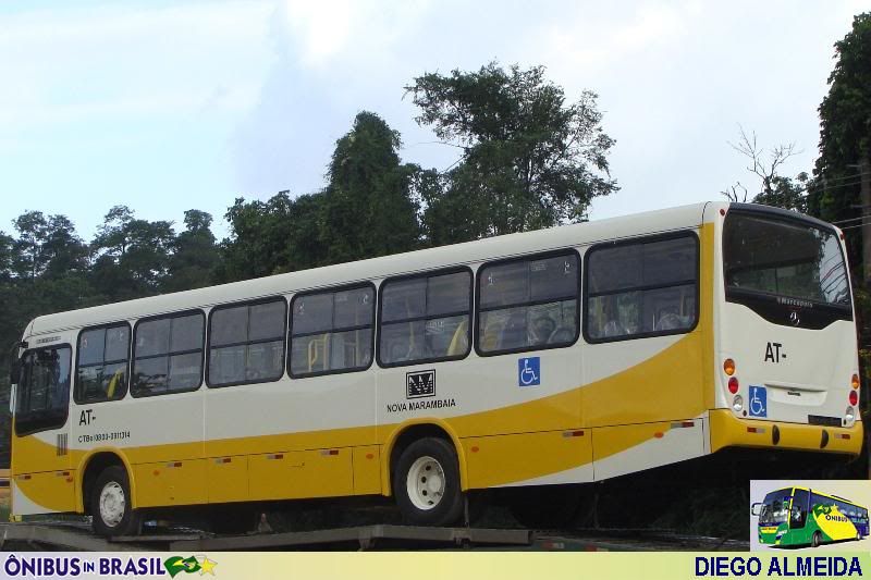 Chassis mercedes benz of-1722