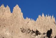 Atacama Desert, Chile (2009) || This is one of those strange rock formation seen in the Atacama Desert, near the Valley of the Dead, with sharp edges. I think this is a warning from the mother nature that this is not a place for human to live.