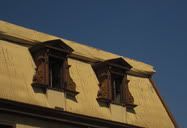 Valparaiso, Chile (2009) | Valparaiso was such an inspiration to me, its history, its color, its arty mood and its festive passion about life itself are just fascinating. Just a causal shot of the one of the house, I thought the yellow roof against the blue sky were very beautiful.