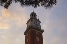 Buenos Aires, Argentina (2014) | This clock tower is located at the busy Retiro Station in Buenos Aires, kind of like the Grand Central of New York.