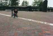 Rovaniemi, Finland (1998) | Arctic Circle line in Rovaniemi. There is also a Santa Claus village where I took a picture with Santa, I didn't sit on his lap though. My travel companion for this trip was Seppo. Thanks to him for driving me around in Finland.