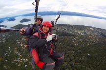 San Carlos de Bariloche, Argentina (2014) | Paraglidging in Patagonia. Bariloche is surrounding by number of lakes, there are many paragliding sights. I am so glad that I made it and will sure do it again.