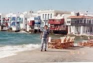 Mykonos Island, Greece (1996) | This was taken during my first time to Greece, with a tour group (some 40 people) from Hong Kong. I totally fell in love with the beautiful Greek islands, the white house, the people, so I returned to Greece two years later.