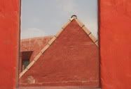 Arequipa, Peru (2009) | A red wall in Convent de Santa Catalina, Arequipa.