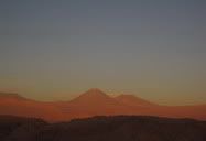 Atacama Desert, Chile (2009) | Sunset at the Atacama Desert.