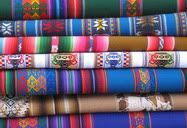 Sacred Valley, Peru (2009) | Textiles for sales in Chinchino.