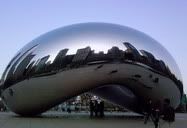 Chicago, United States (2009) | The Beans in Millennium Park in Chicago. It is a famous structure of the Windy City. I don't recall how many time I had taken picture of it, but this particular one was taken with my cell phone when I went down to see Leonard Cohen in concert in May 2009. I went to Richard for this occasion.