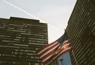Boston, United States (2001) | I was not a big fan of taking American flag photo, to me it is really only a flag representing its country like any other country flag. Nothing more. But anyhow, I thought this was a good shot, the flag position, the buildings in the background, and the jet stream on the sky are perfectly composed.