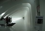 Milwaukee, Wisconsin, United States (2006) | Maybe an hour or hour and a half north of Chicago, there is Milwaukee WI. The famous structure in the town is this seabird-like museum stands by the lake. Went inside, it looks almost futuristic, as if it has come off from a Stanley Kubrick movie.