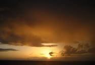 Hawaii, United States (1997) | Taken this picture on a cruise when Frank and I went to Hawaii. The sun was into the Pacific Ocean. Simply speechless.