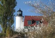 Michigan, United States (2007-2008) | Point Betsie Lighthouse. Taken during my Lake Michigan Lighthouse tours with Richard.