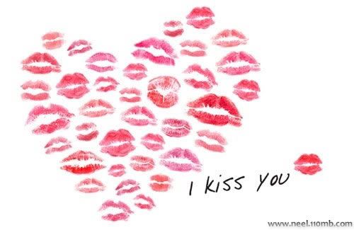 Valentine Kiss Photo Picture