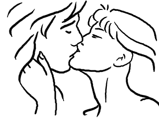 Valentine Kiss Photo Picture