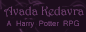 Avada Kedavra RPG