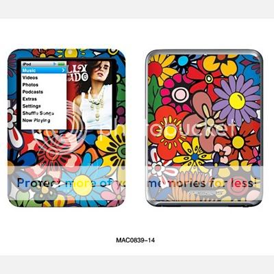  Vinyl Sticker Skin Protector for Apple iPod Nano 3 3rd 3G