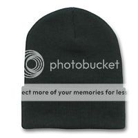 Plain Black Beanie/Woolly/Ski hat  