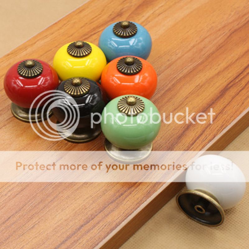 Vintage Retro Keramik Kugel Türknauf Schrank Schrank Schublade Küche