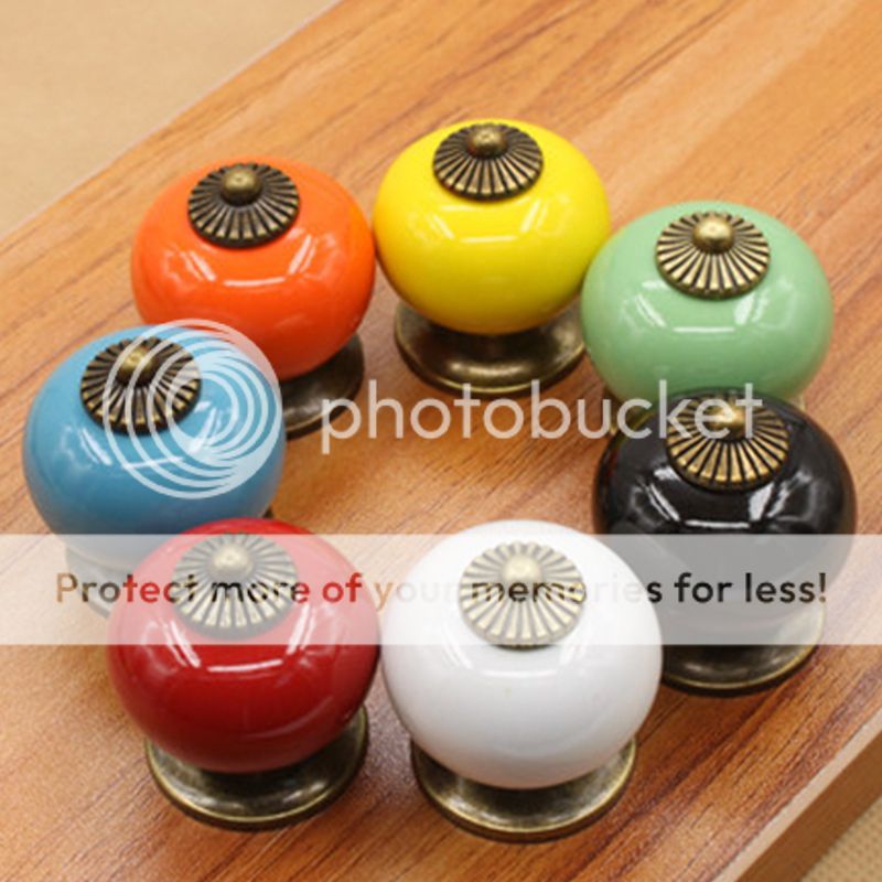 Vintage Retro Keramik Kugel Türknauf Schrank Schrank Schublade Küche