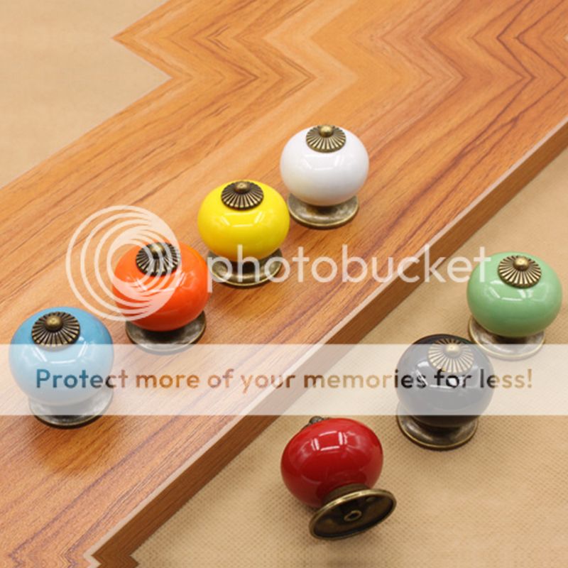 Vintage Retro Keramik Kugel Türknauf Schrank Schrank Schublade Küche