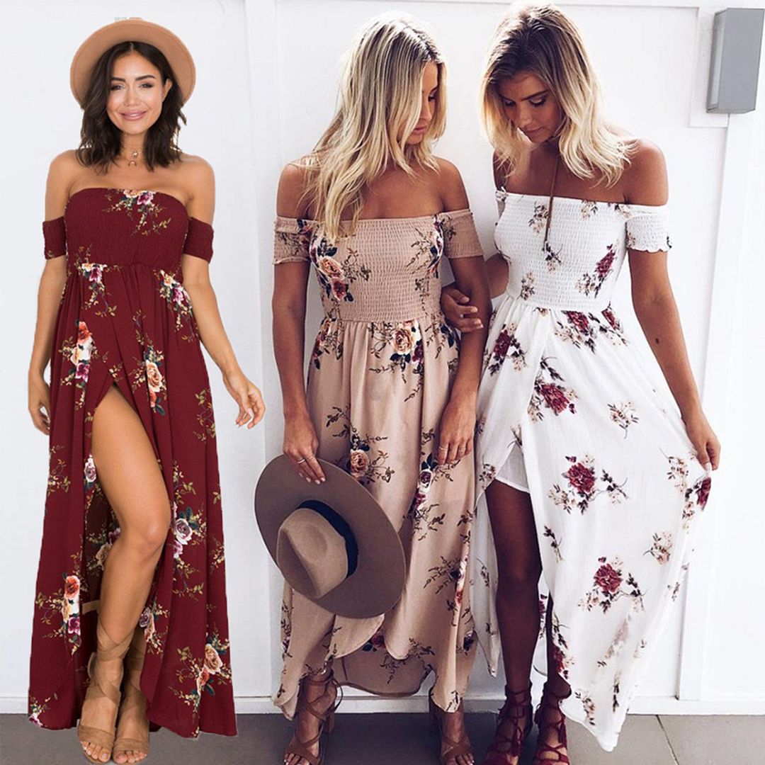 ebay boho dresses