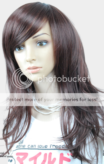   Clip In Synthetic Girl Long Straight Hair Extension Extention 7Colors