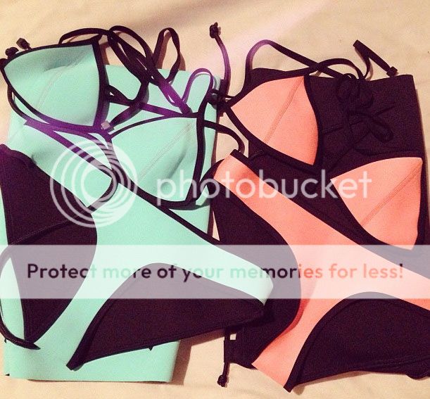 2014 NEW Sexy Women's Bandage Triangle Bikini Set Push-up Bra Swimsuit ...